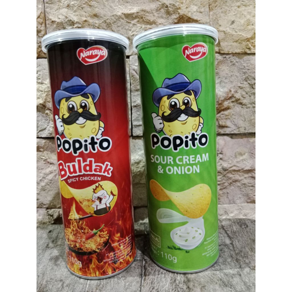 

Popito CHIP Kaleng 110 gram.