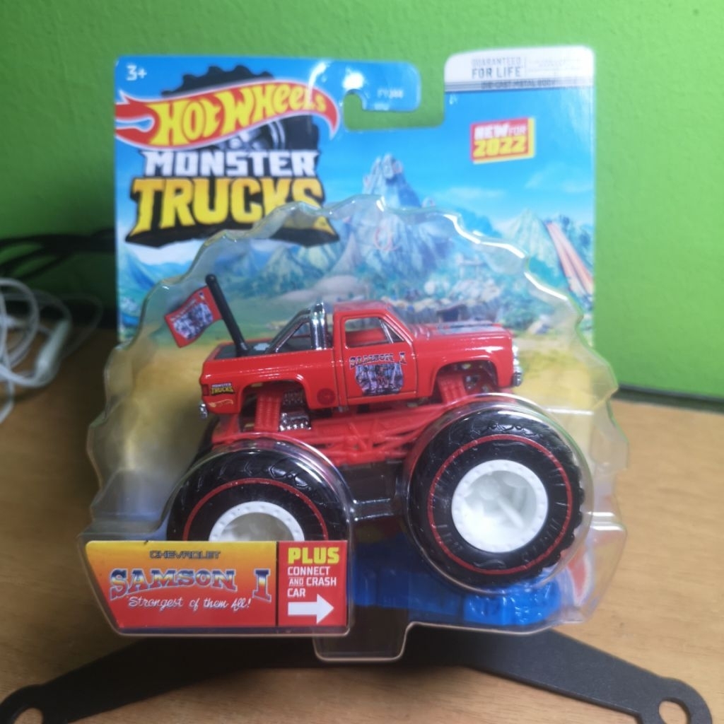 Hotwheels Hot Wheels Monster Truck Chevrolet Samson 1 Treasure Hunt Langka