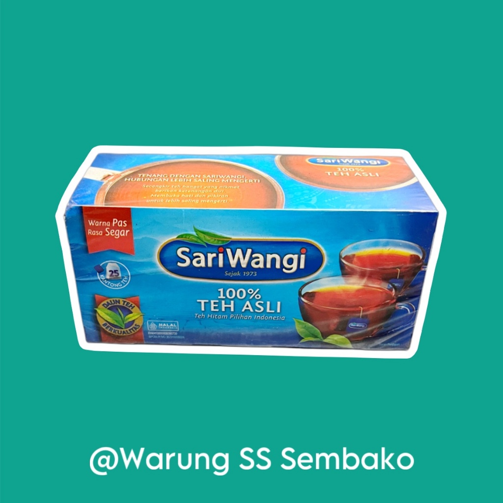 

Sariwangi Teh Celup kotak isi 25 pcs