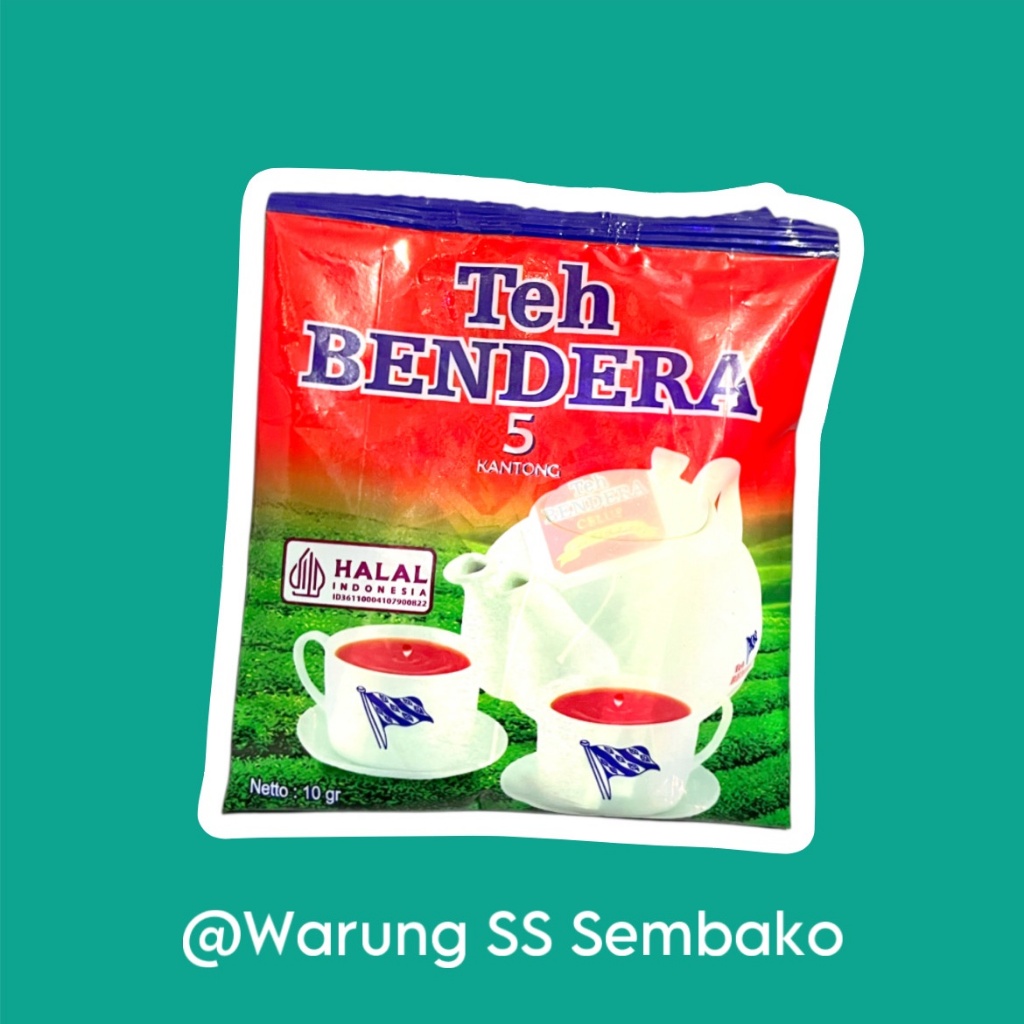 

Bendera Teh Celup 1 sachet