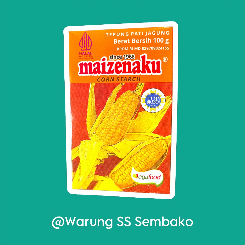 

Maizenaku Tepung Jagung Maizena 1 box 100 gram