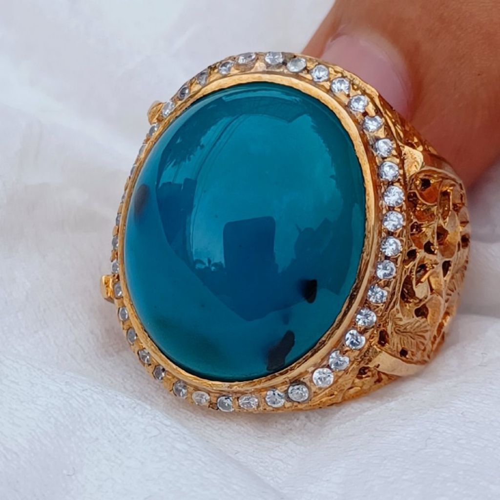 CINCIN BATU BACAN DOKO KRISTAL ASLI NATURAL