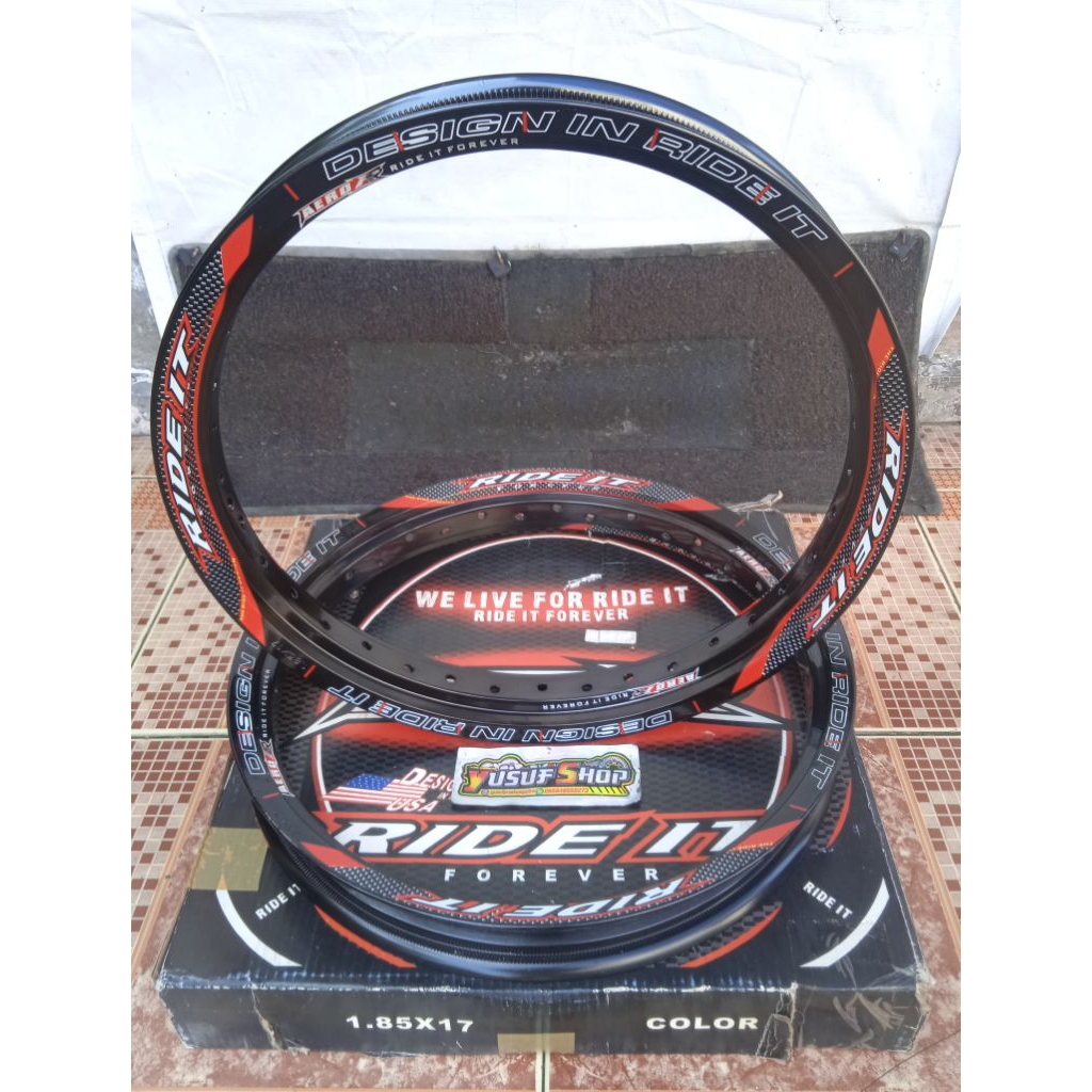 velg Original Ride it T Shape uk 185 185 Ring 17 universal