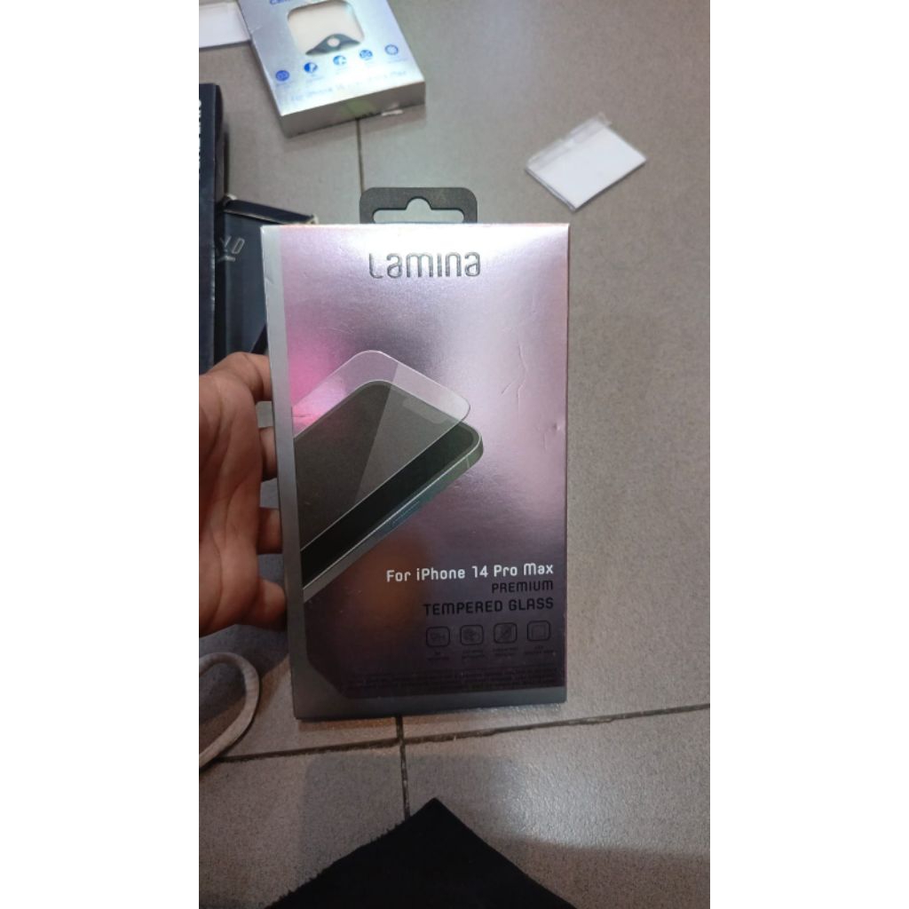 Cuci Gudang Premium Tempered Glass Lamina For iPhone 14 Plus Original // Cuci Gudang Premium Tempere