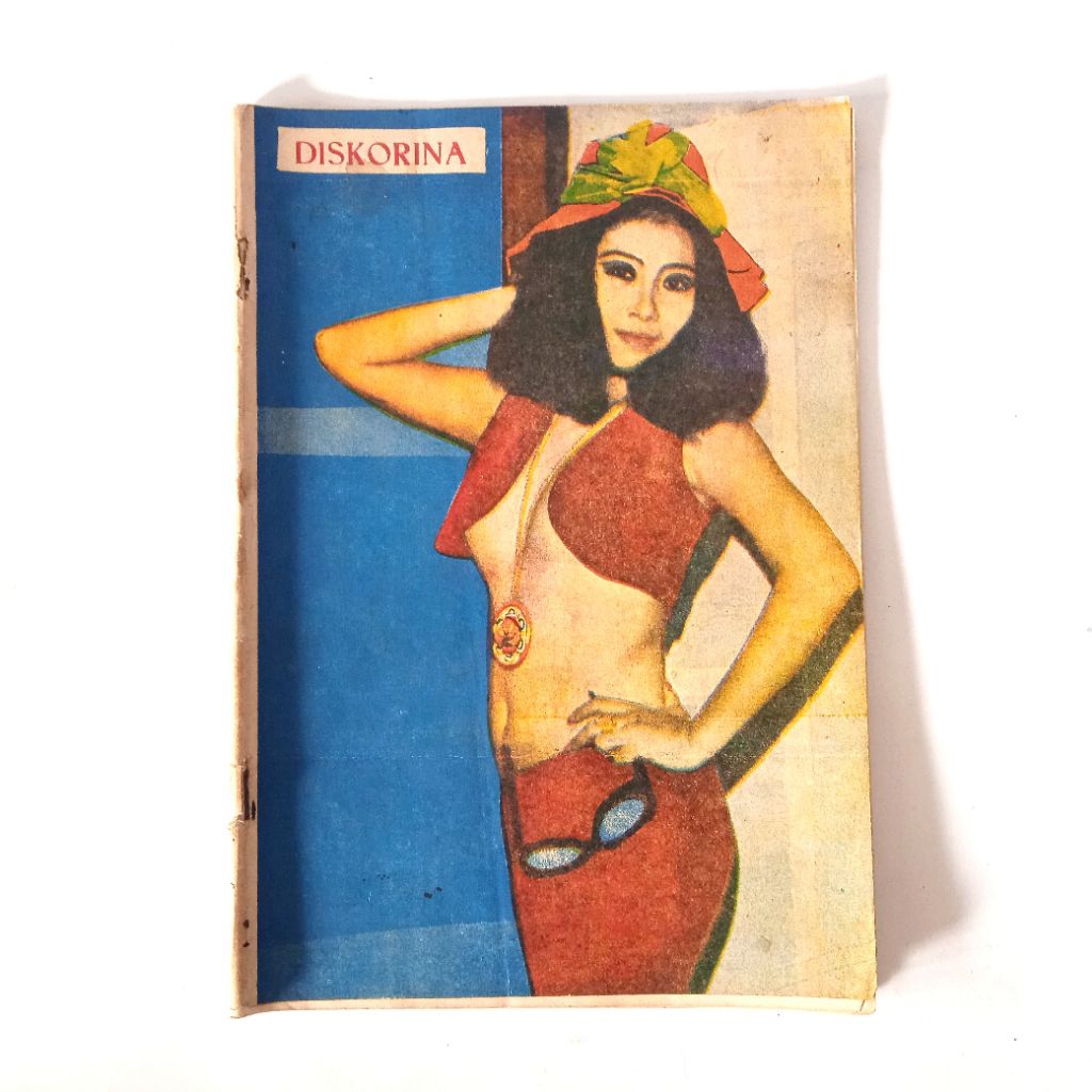 Antik Majalah Lama Hiburan Diskorina Edisi No.22 Terbit 1971 Kondisi Utuh Komplit Layak Koleksi