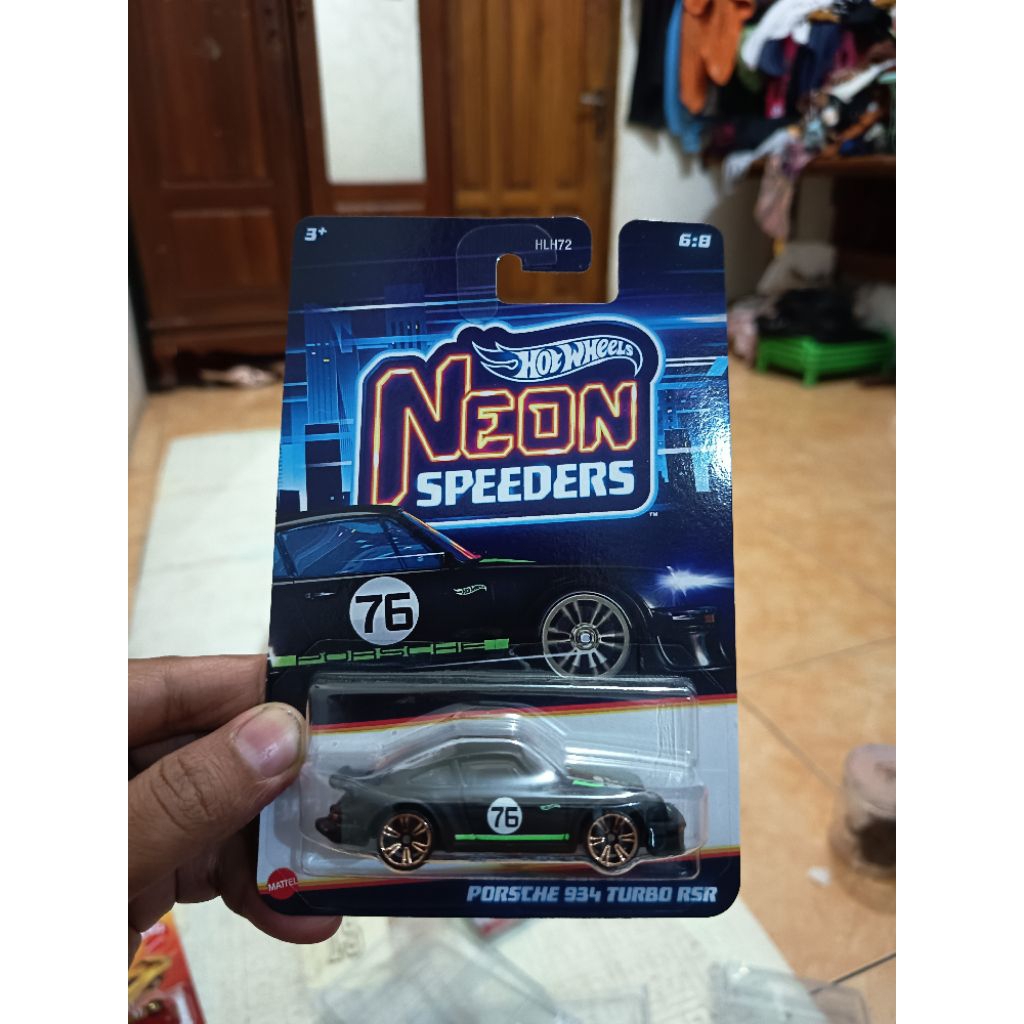 hot wheels neon speeders porsche 934 turbo rsr