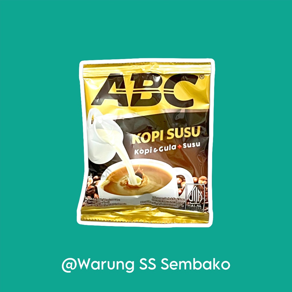 

ABC Kopi Susu 1 sachet
