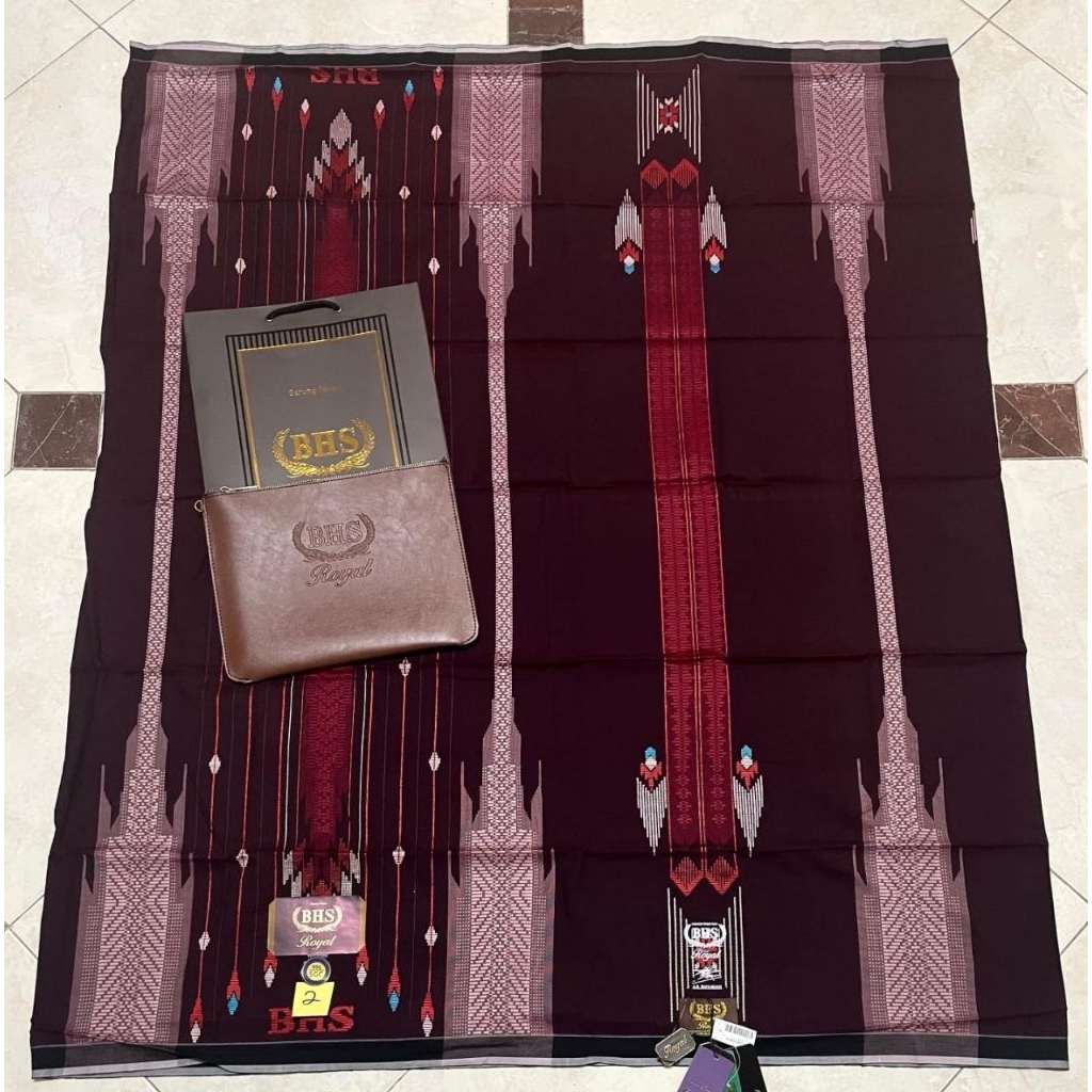 Sarung BHS Royal Mercerized Motif SGC GOLD