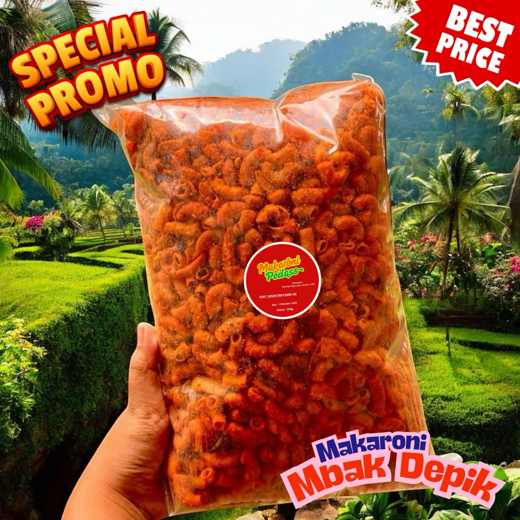 

Makaroni Pedas Crunchy 250gr – Renyah & Panas!