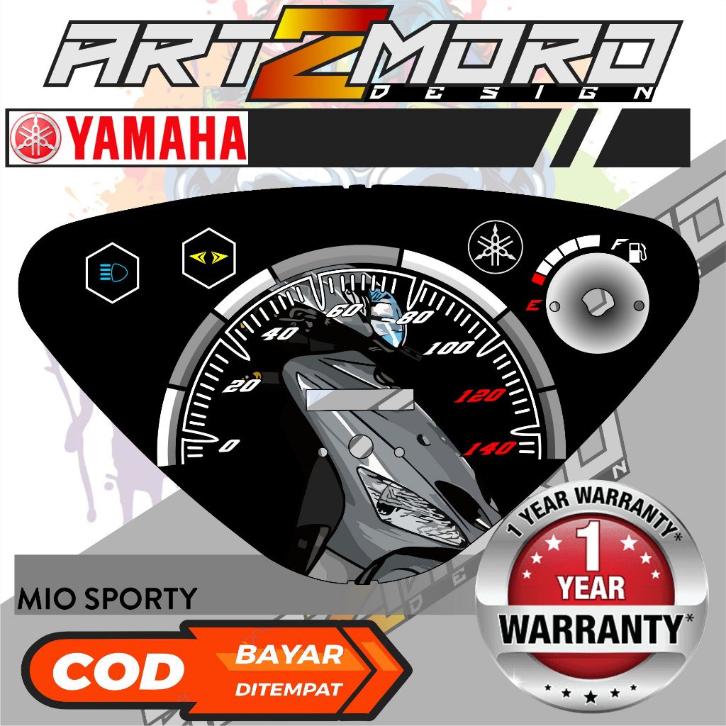 PAPAN SPEEDOMETER CUSTOM YAMAHA MIO SPORTY