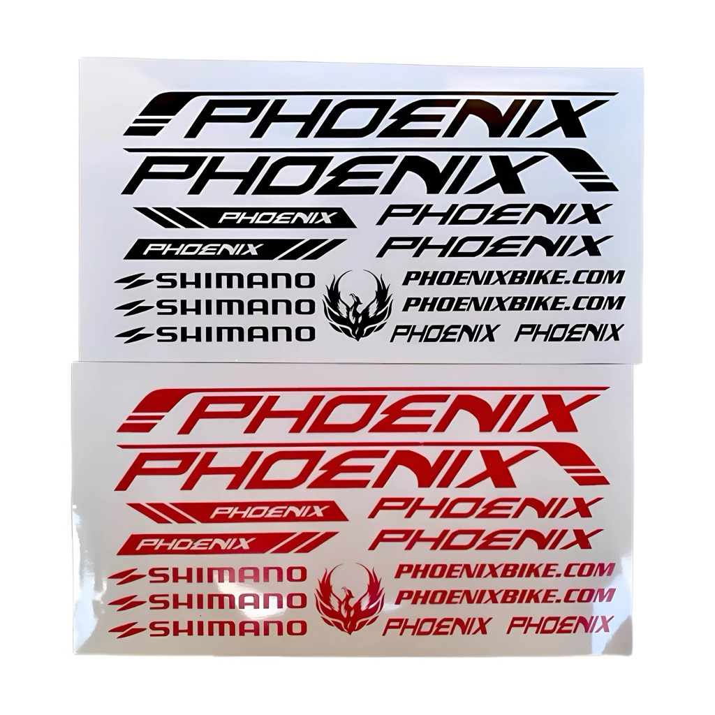 Stiker Sepeda Phoenix Shimano Sticker Striping