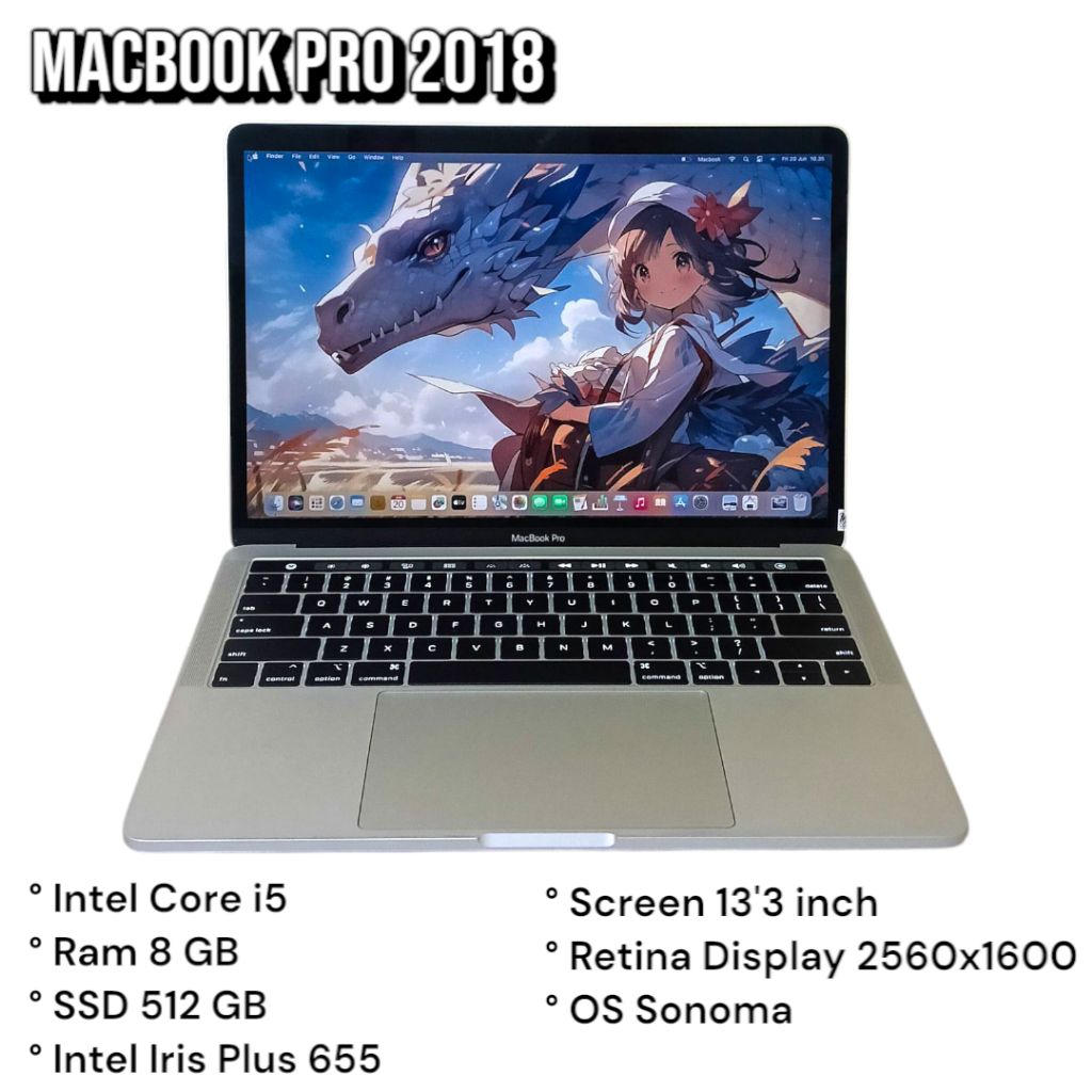 Macbook Pro 2018 Touchbar