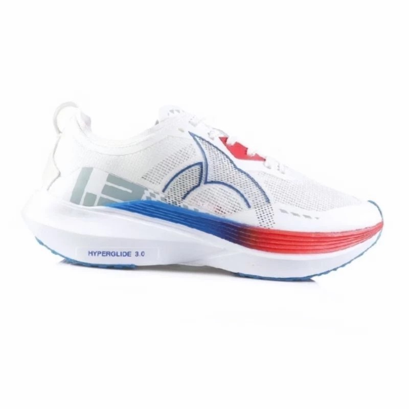 Ortuseight Sepatu Running Hyperglide 2.0 White Blue Sol Putih Wave SE Original / Sepatu Lari