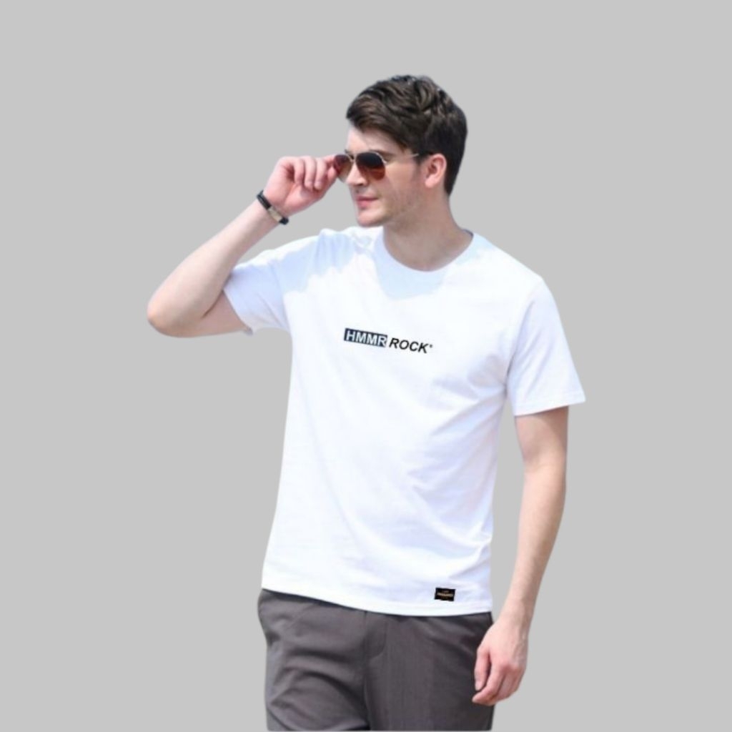 Hammer Rock Original Kaos Lengan Pendek Pria T-Shirt Pria Dewasa Kaos Oblong Baju Distro Cotton Prem