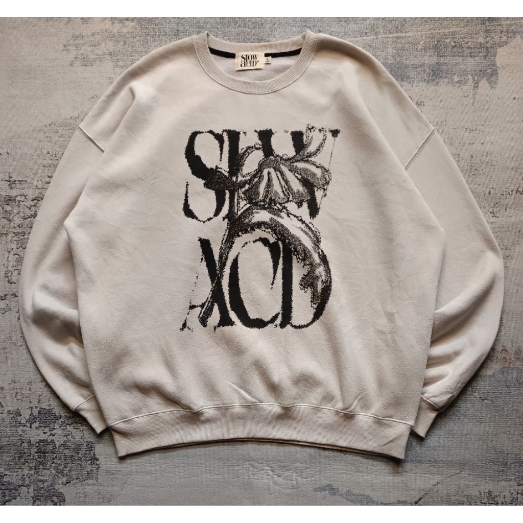 crewneck luxury SLOW ACID original