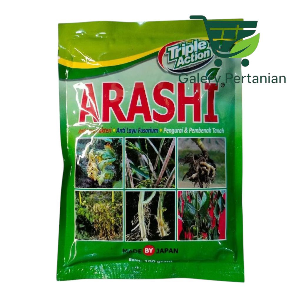 Arashi Triple Actiin 100gr Bakterisida Anti Jamur