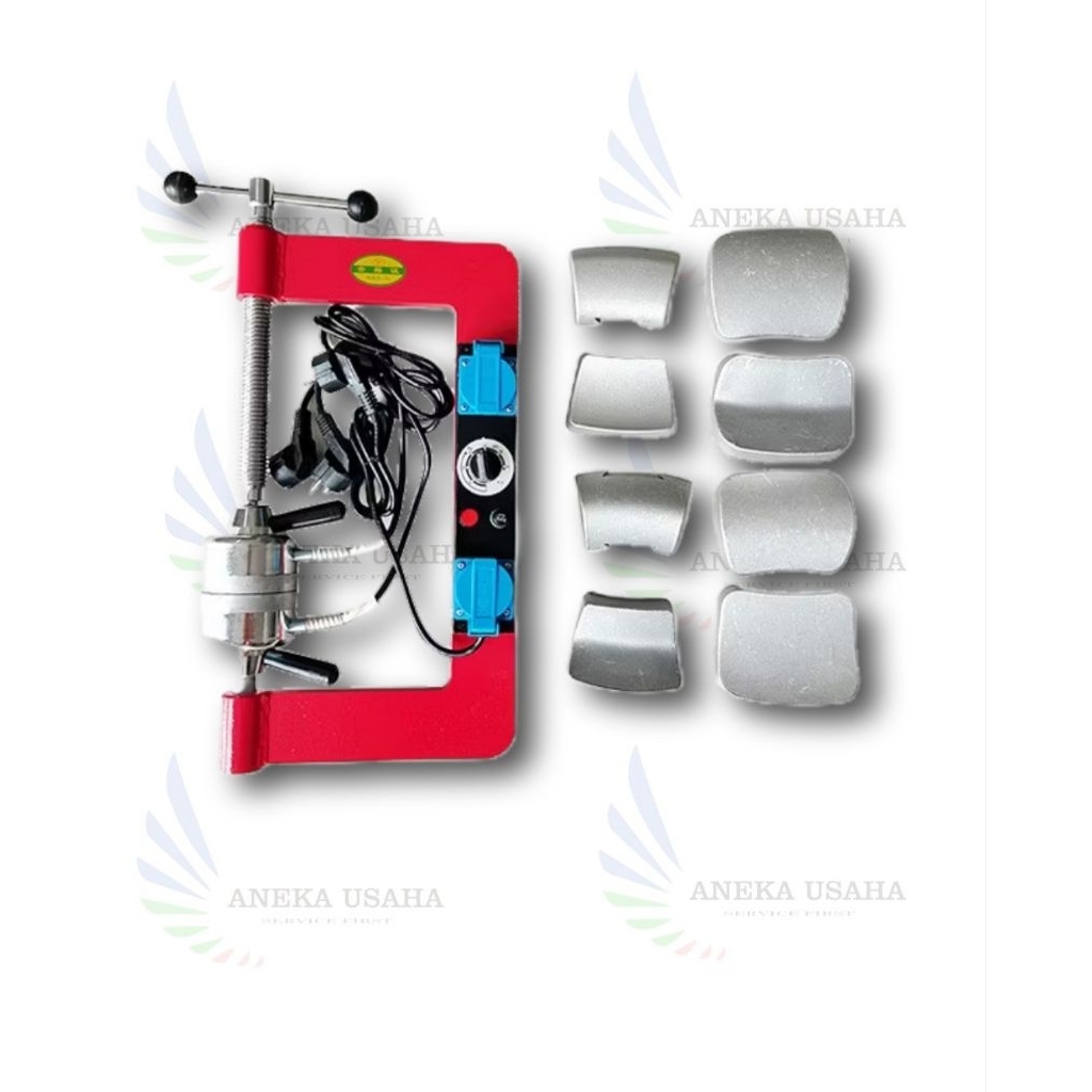 Alat tambal ban elektrik otomatis 2 tungku