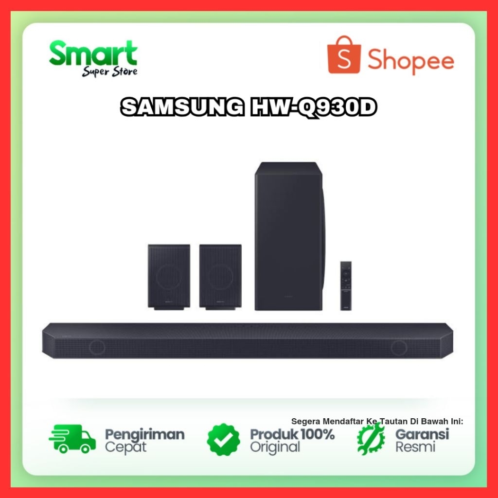 SAMSUNG SOUNDBAR HW-Q930D DOLBY ATMOS 9.1.4 Ch
