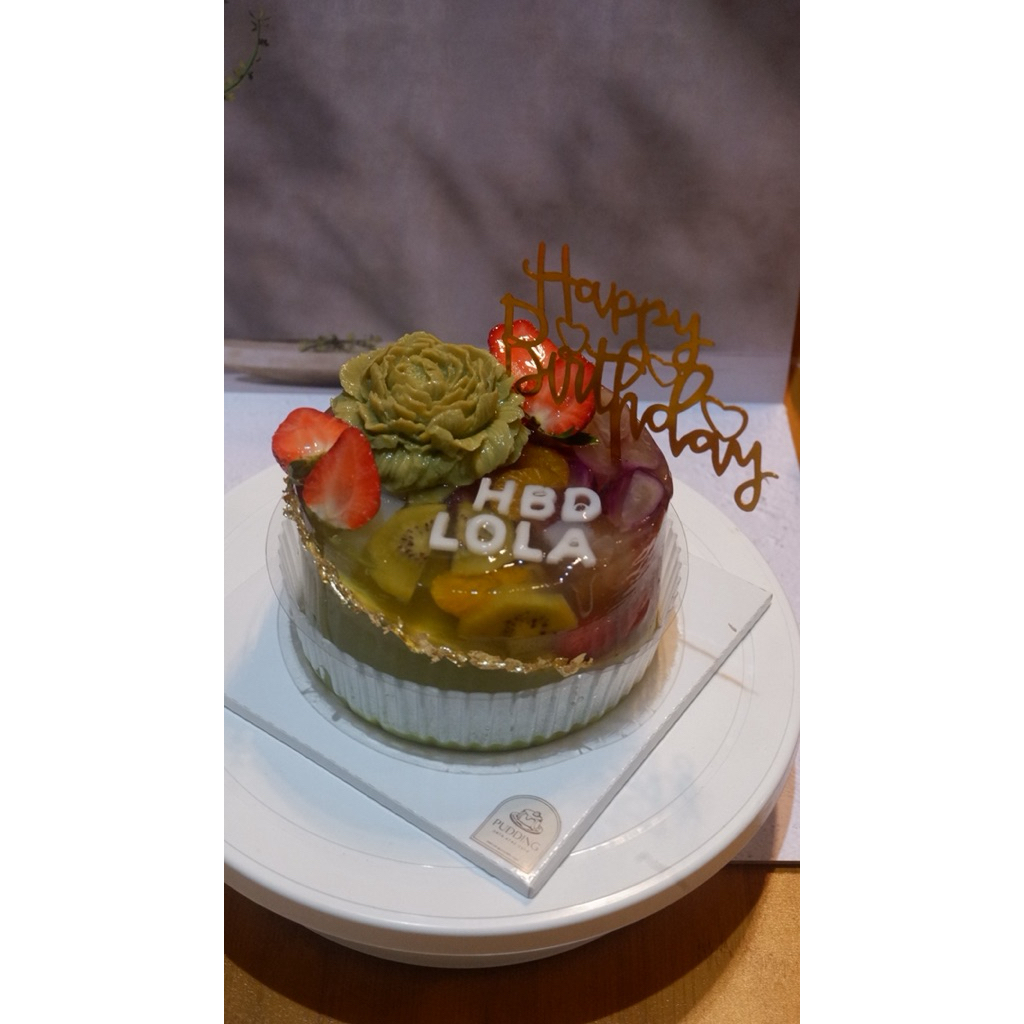 

Puding Ulang Tahun - Puding Isi Buah