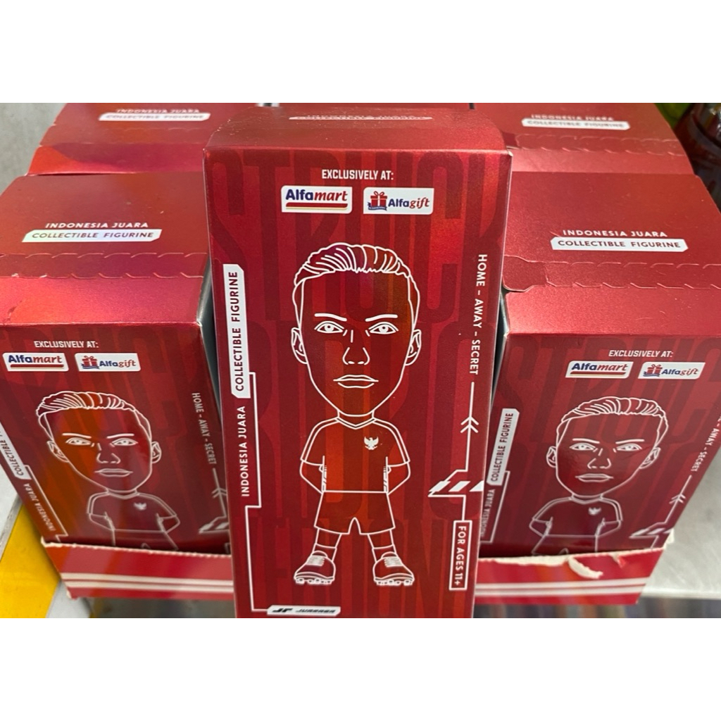 Action Figur Pemain Timnas Koleksi Alfamart