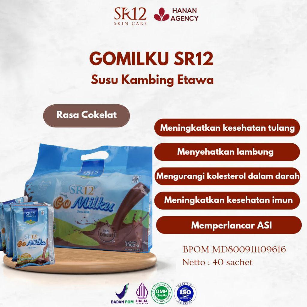 

Gomilku pack SR12 isi 40 Sachet