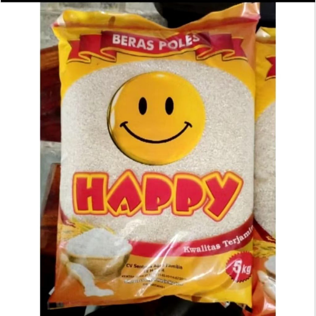 

beras happy 5kg promo