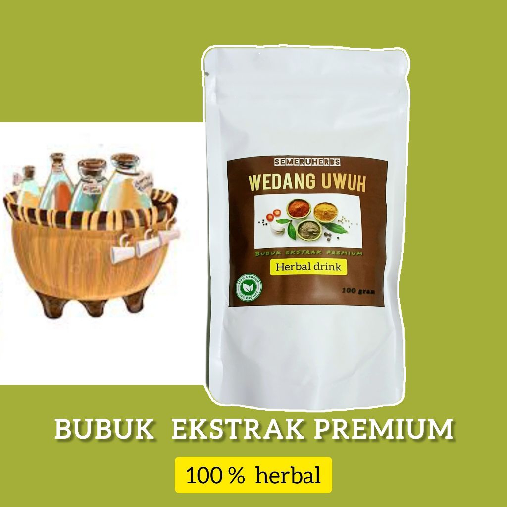 

WEDANG UWUH / bubuk ekstrak 100 gram