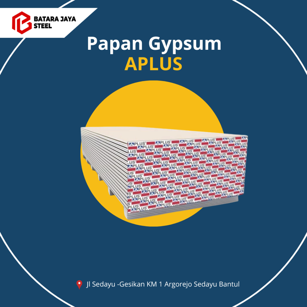 Papan Gypsum A Plus / Papan Board Gypsum A Plus