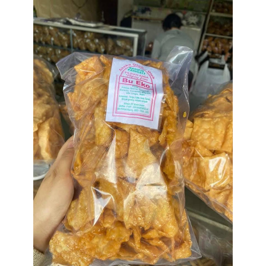 

Kripik Pangsit Caramel