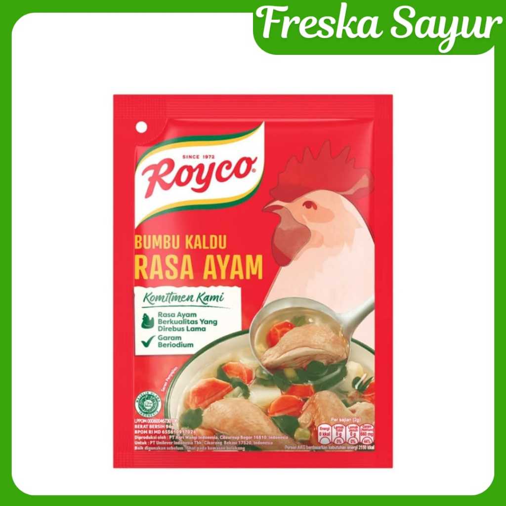 

Royco Kaldu Ayam 94 gr I Bumbu Wajib Masakan Auto Gurih & Sedap