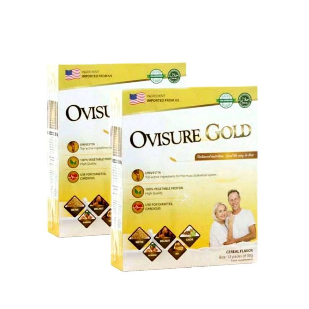 

OVISURE GOLD SUSU VITAMIN TULANG DAN SENDI - PAKET 2 BOX