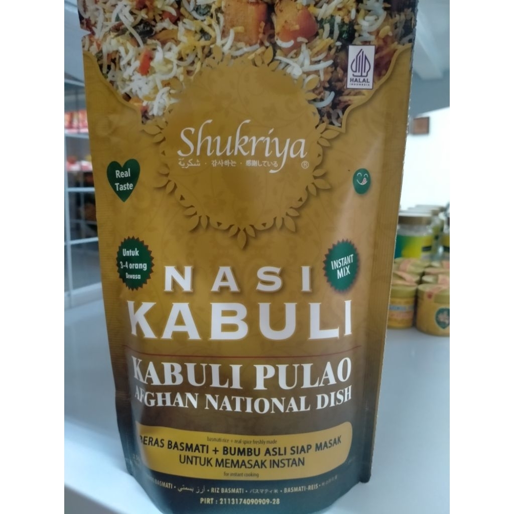 

Shukriya Instan Mix Kabuli@250gr