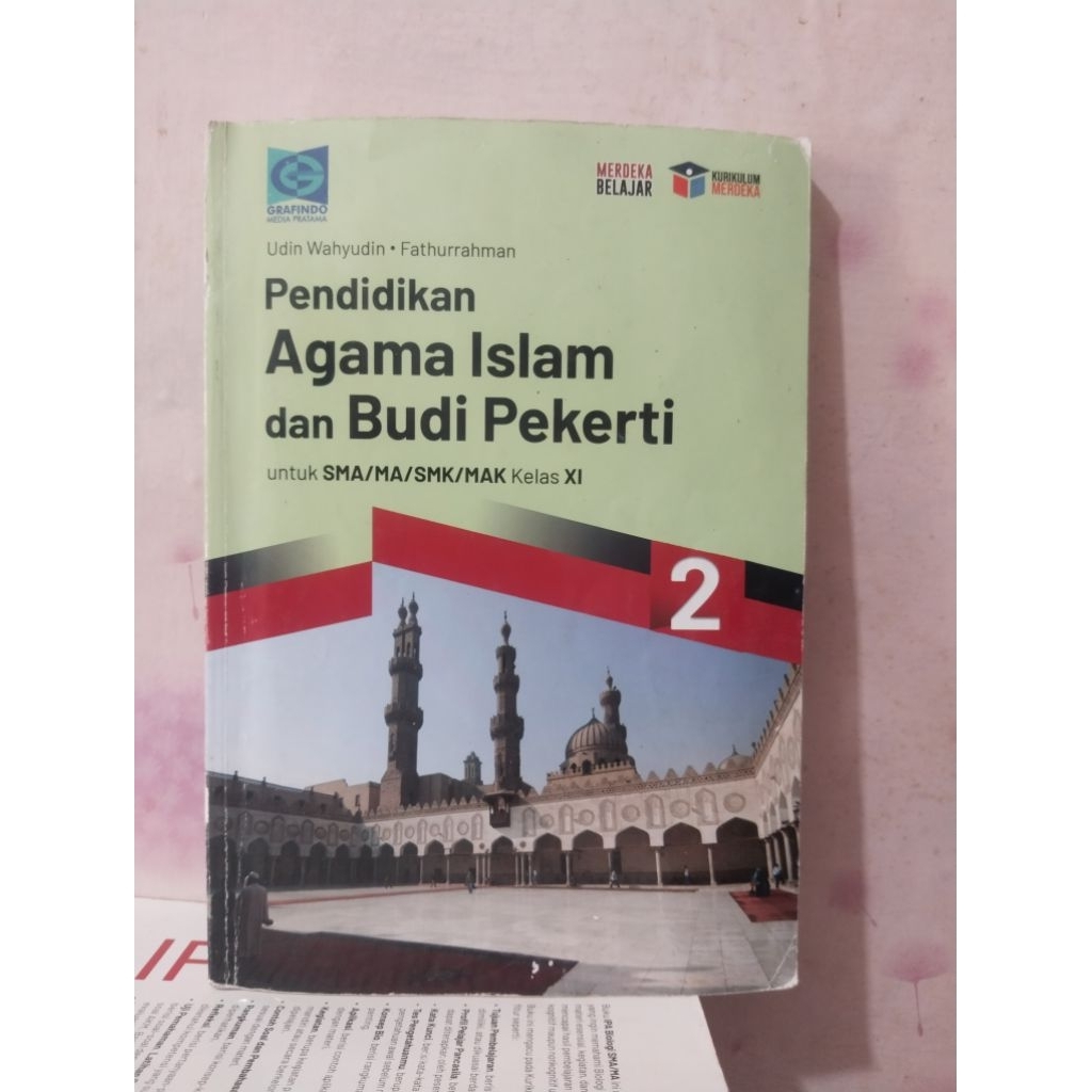 buku agama islam kelas 11/XI/2 sma ma grafindo kurikulum merdeka