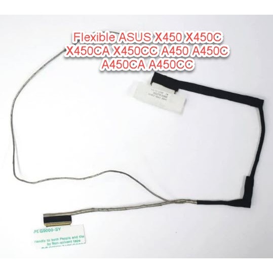 Kabel Flexible lcd laptop asus X450 X450C X450CA X450CC A450 A450C A450CA A450CC a450l a450lc a450