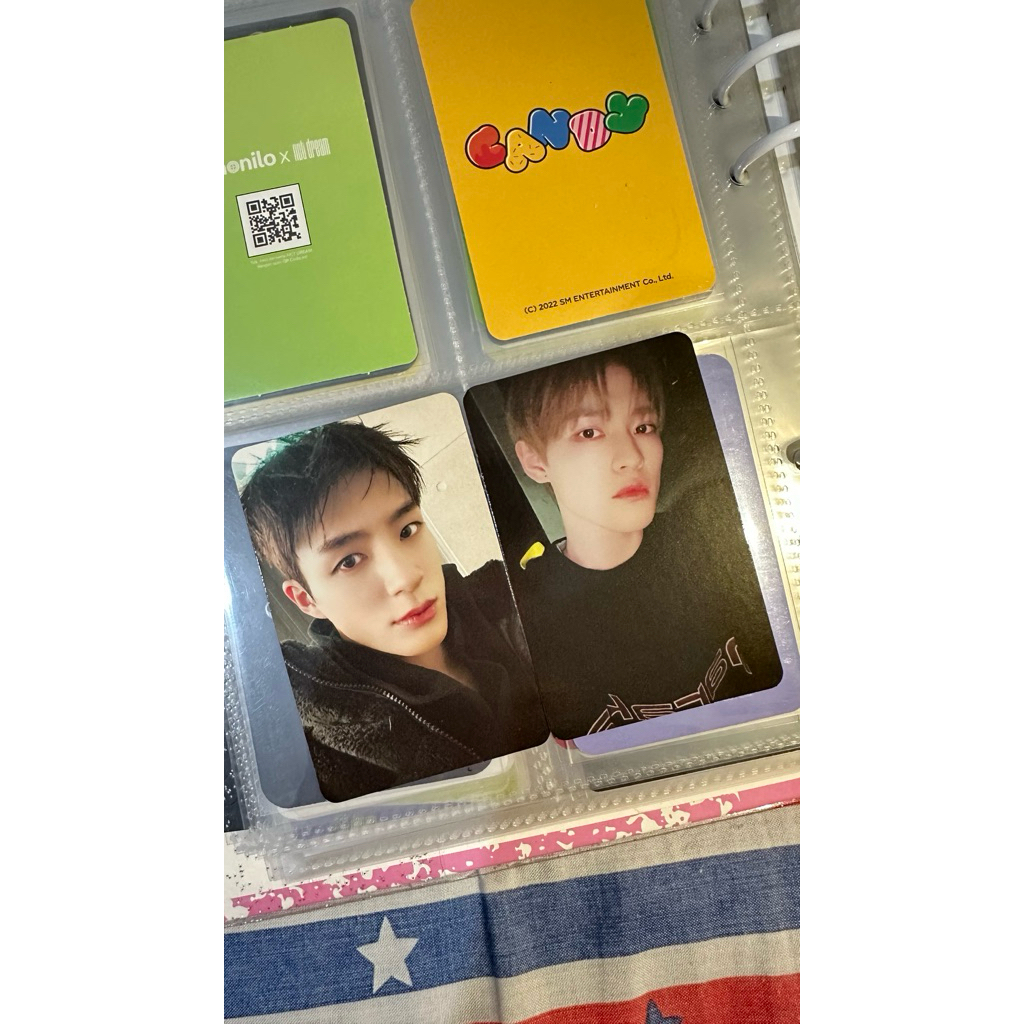 nct jeno mark jisung haechan chenle jaemin dreamscape pob pink christmas sungchan sohee postcard ist