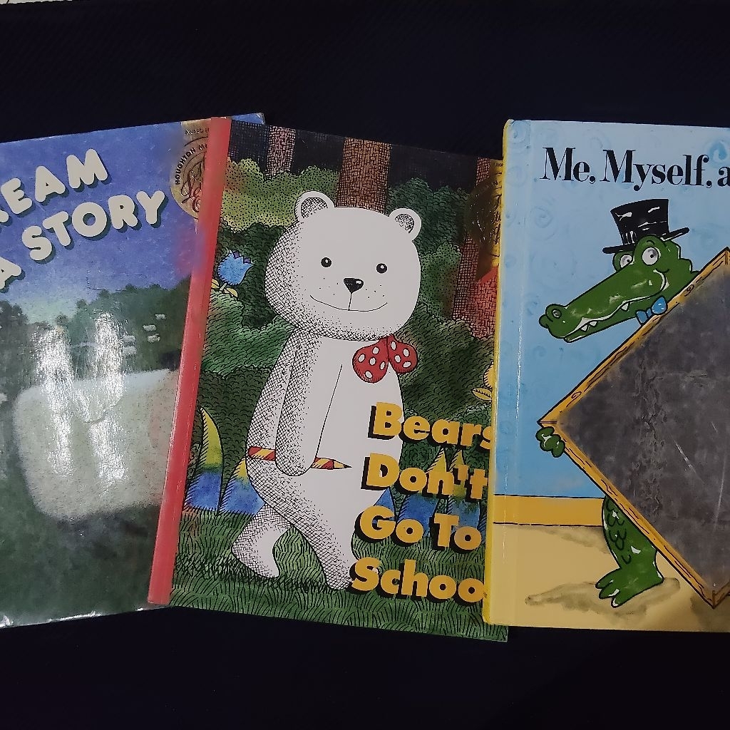 Buku Original • The Literatur Experience Reading - Dream A Story - Bears Don't Go To School - Me & M
