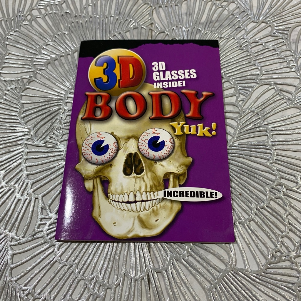 MIni book how the body works ( KACAMATA 3D ) buku pengetahuan anak tentang tubuh manusia Buku Cerita