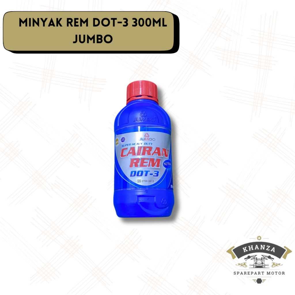 Jumbo Cairan Rem Dot-3 300ML || Minyak Rem Cairan Rem Dot 3 300ml