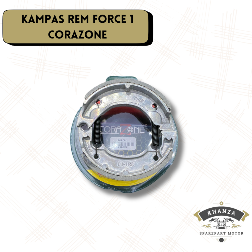 CORAZONE Kampas Rem Belakang Force 1 || Kampas Rem Tromol Yamaha Force 1
