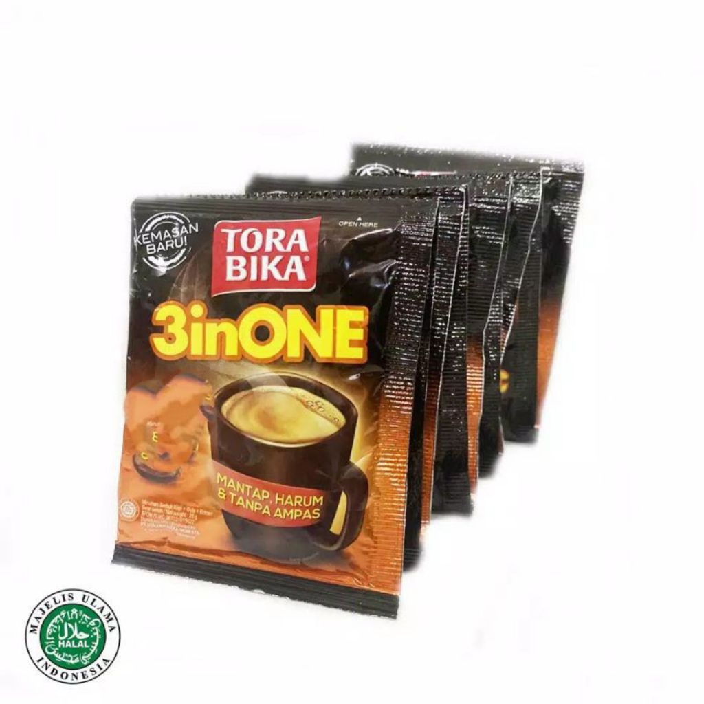 

Torabika 3in1 Renceng Isi 10 Sachet