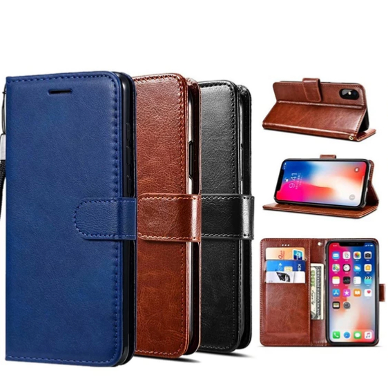Infinix Hot 11s NFC Flip Cover Case Leather Wallet Sarung Dompet infinix Hot 11s NFC