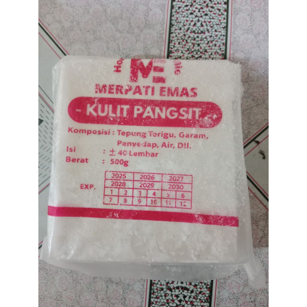 

Kulit pangsit merpati emas