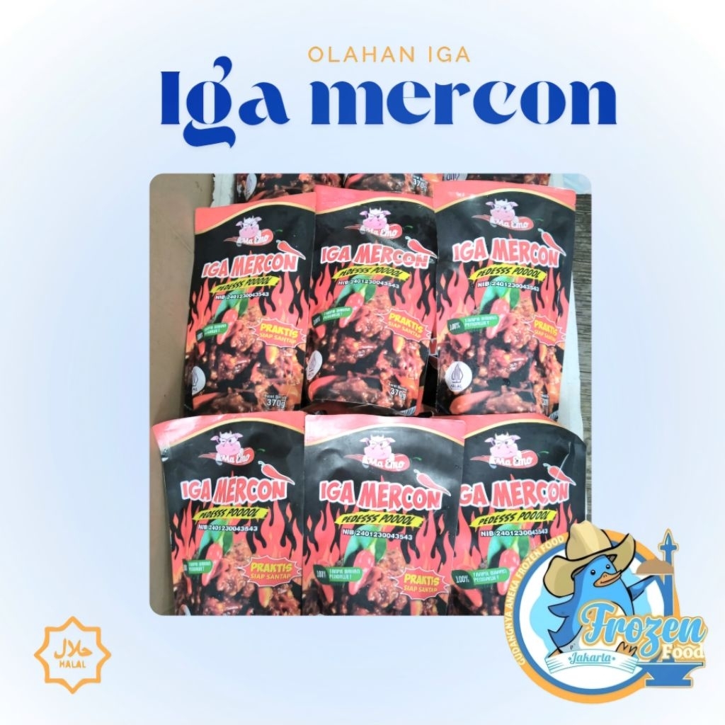 

Iga Mercon 370gr | WAJIB EXTRA BUBBLEWRAP