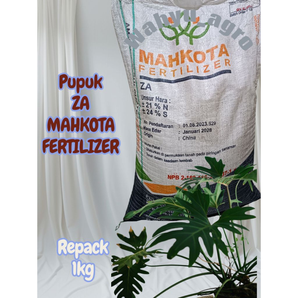 PUPUK ZA MAHKOTA FERTILIZER, REPACK 1KG