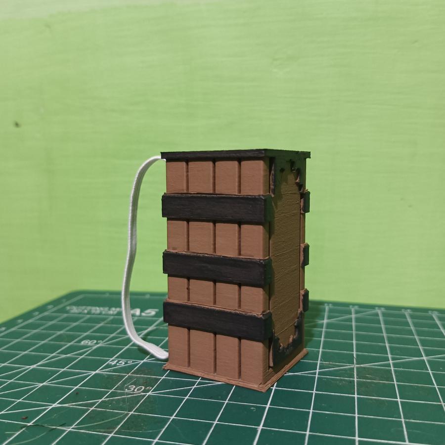 Box Kotak untuk SHF Tanjiro Kamado Kimetsu no Yaiba Demon Slayer McFarlane Buzzmod figma