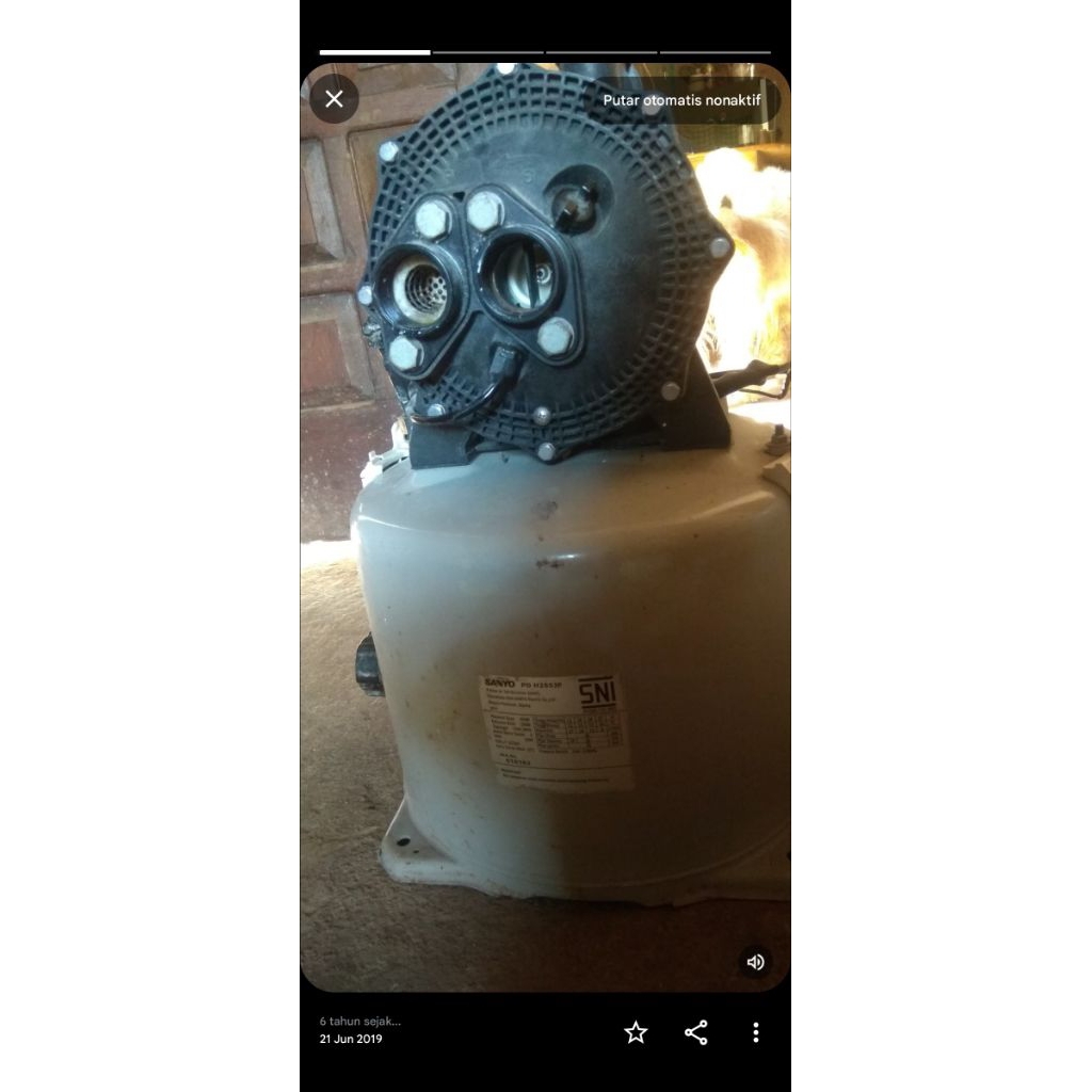 Sanyo PDH255JP / pompa sumur dalam / jet pump
