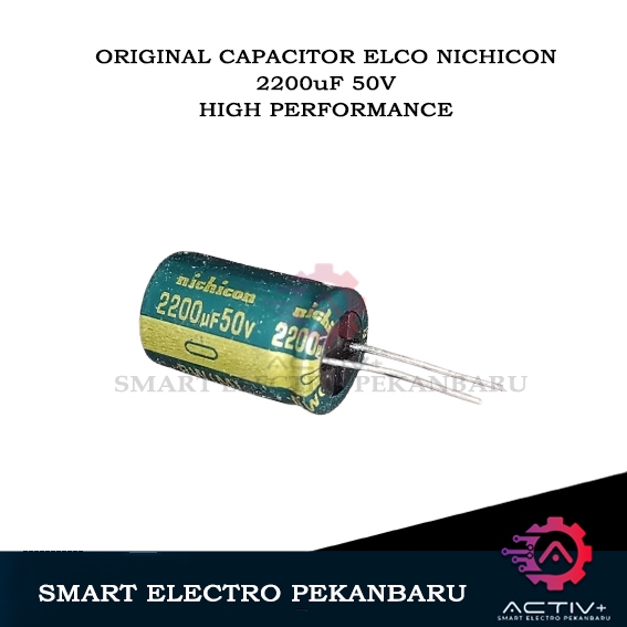 ORIGINAL ELCO 2200uF 50V CAPACITOR KAPASITOR ELKO 2200 uF 50 V Elco CAPASITOR 50 VOLT Elko KapaCitor
