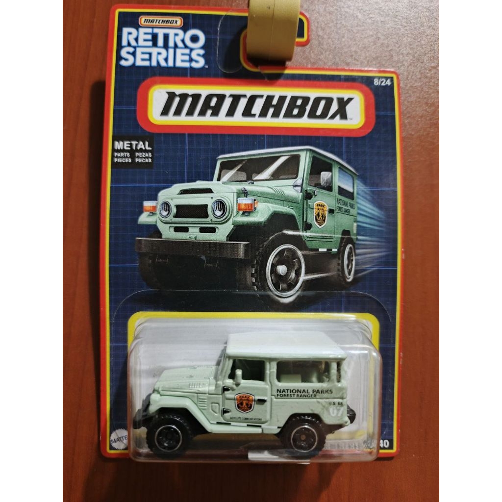 Die cast Matchbox Retro series Toyota FJ40