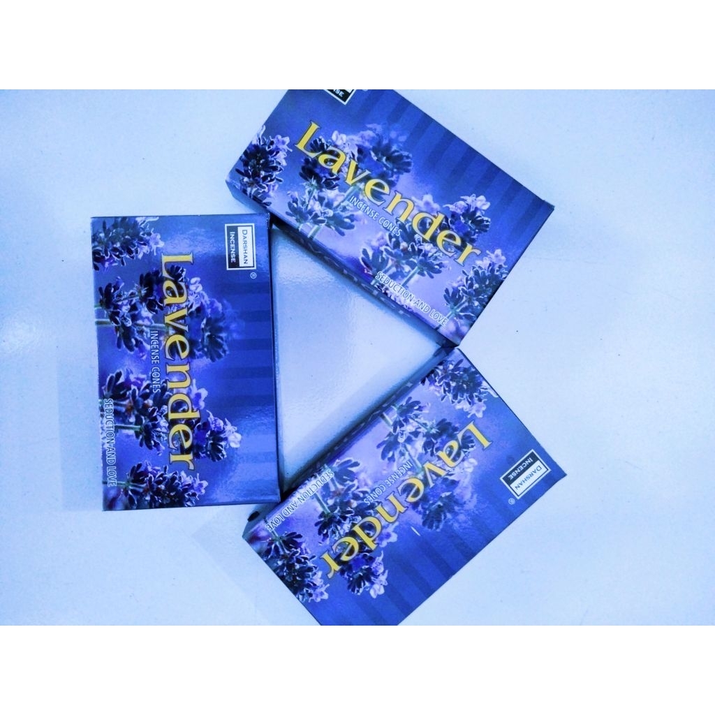 Dupa kerucut LAVENDER ISI 10 Aroma terapi