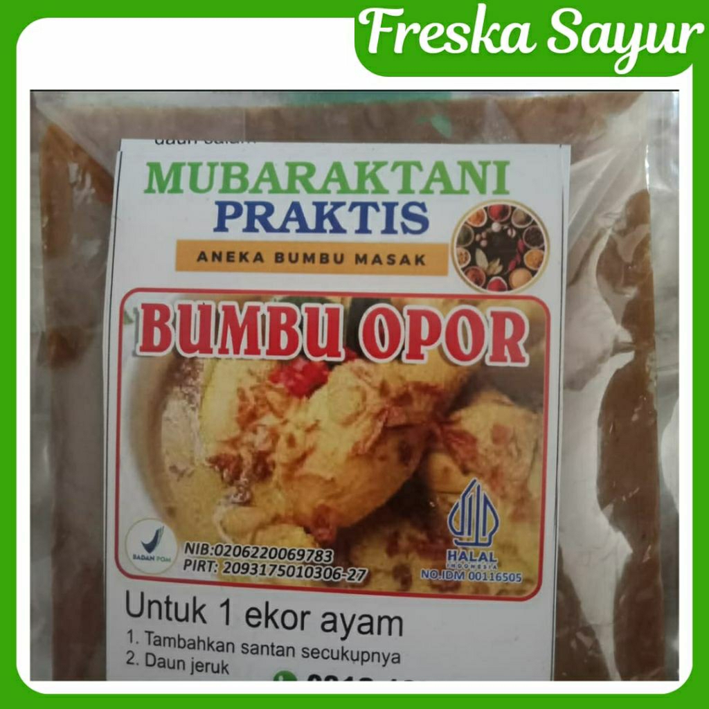 

Bumbu Giling Matang Opor Mubaraktani 1 Bungkus